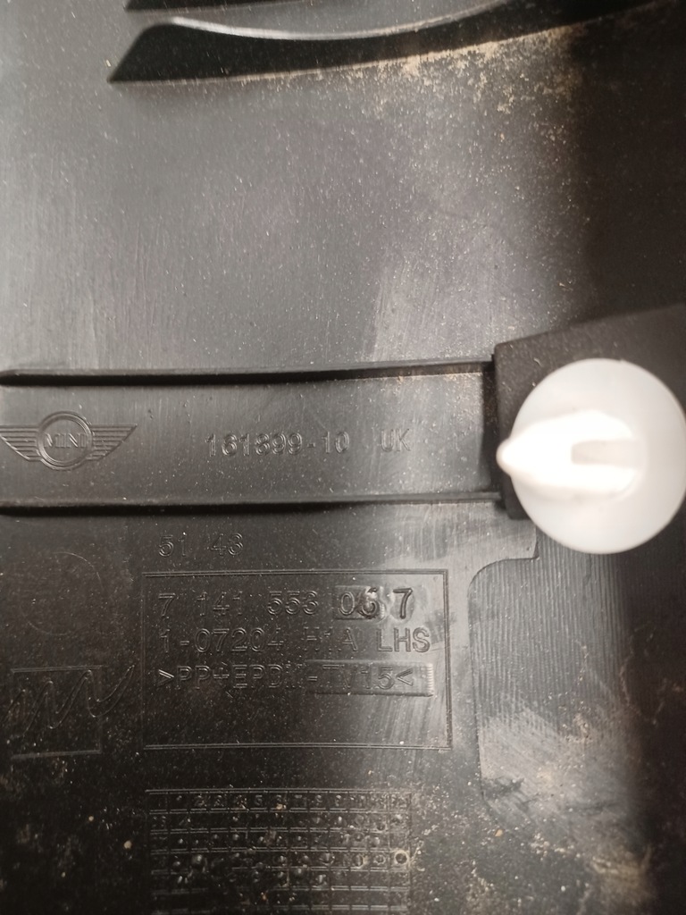 фото №9, Mini r56 r55 s захист стійка обшивка ручка стельовий козирок комплект