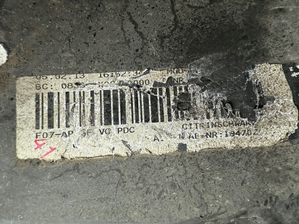 фото №8, Бампер передний bmw 5 gt f07 m набор оригинал kompletny