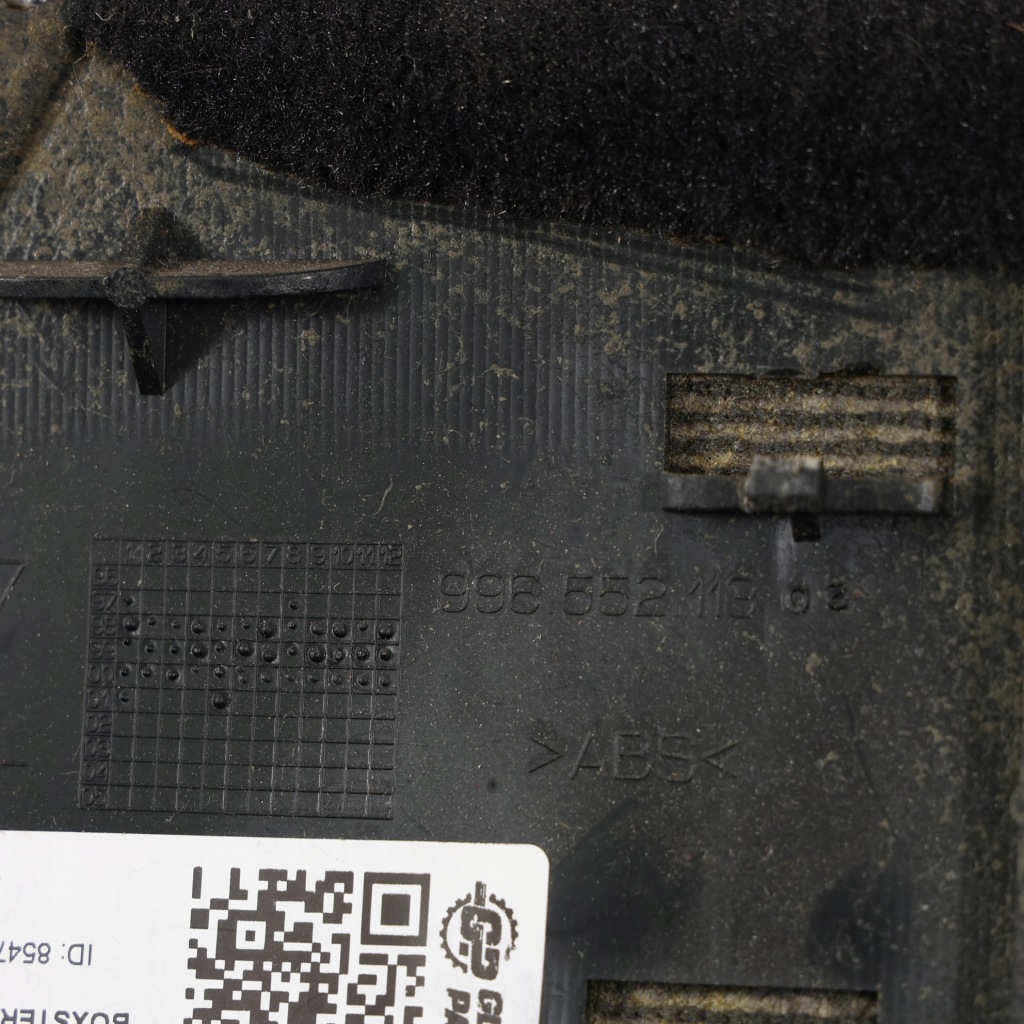 Porsche boxster 986 захист оббивка консолі центральної ліва 99655211302 Оригінал