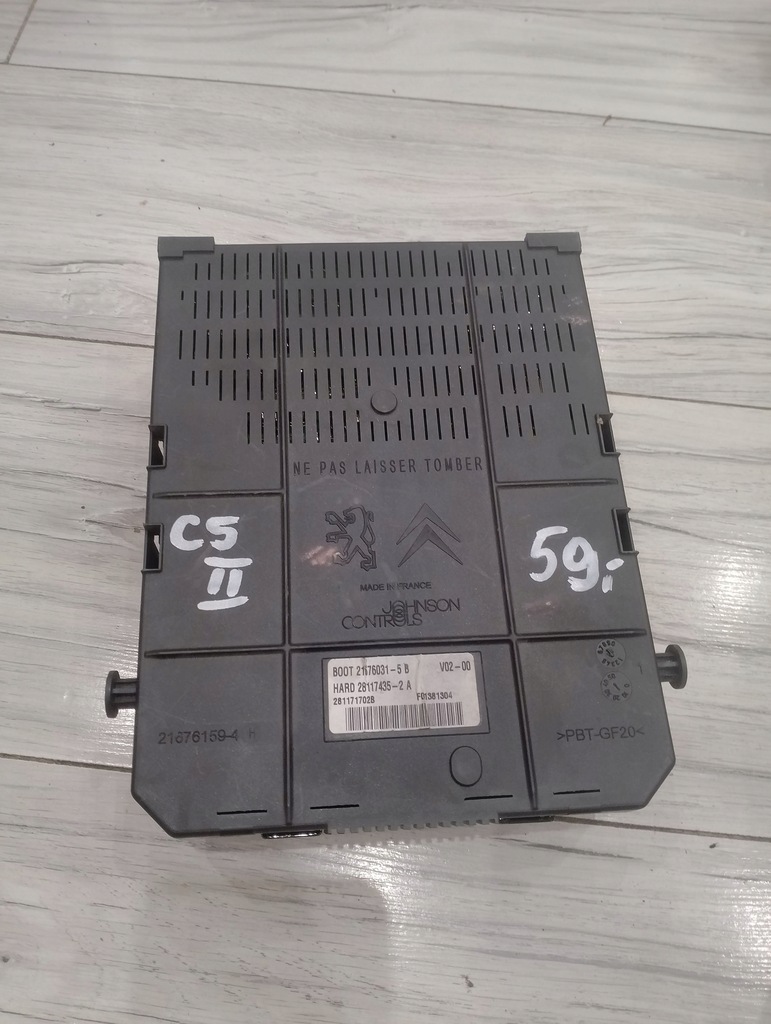 фото №3, Bsi 2004 9661940480 citroen c5 ii