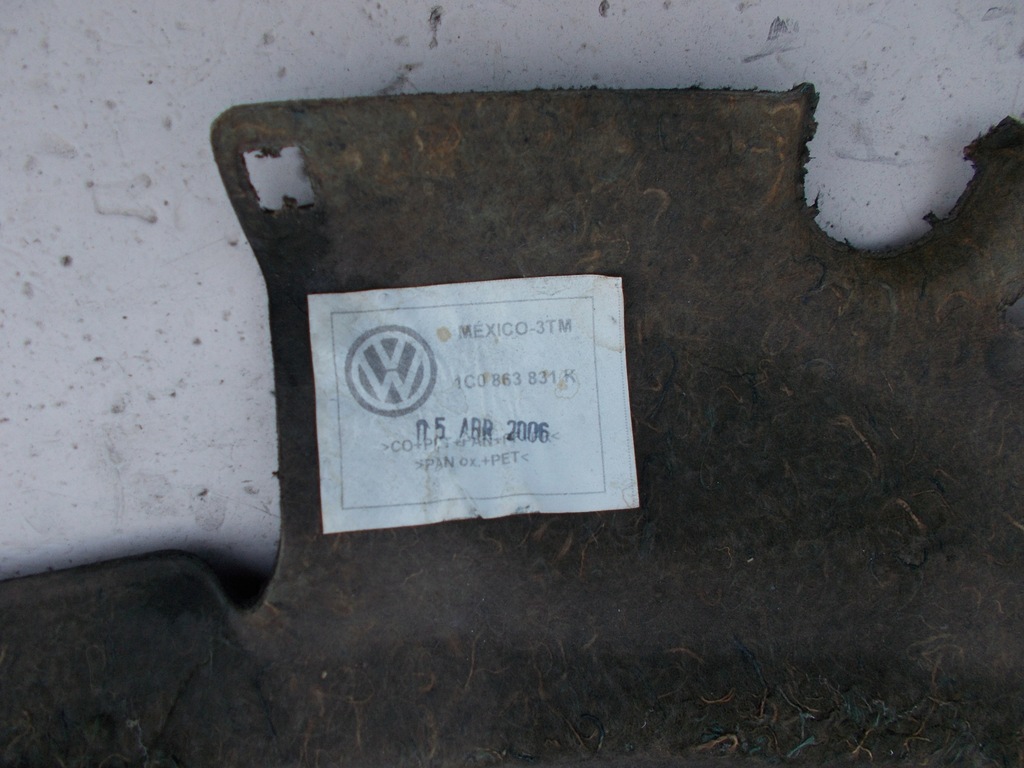 фото №5, Vw new beetle lift fl шумоизоляция капот + клипсы