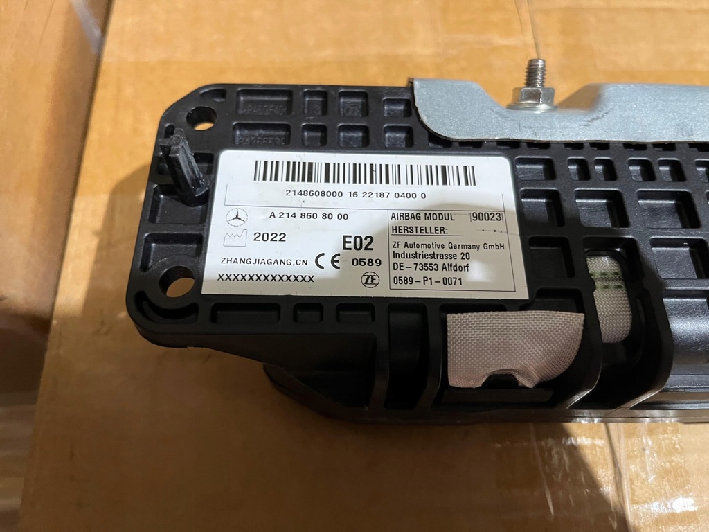 фото №1, Mercedes s-klasa w223 подушка подушка безпеки a2238606601