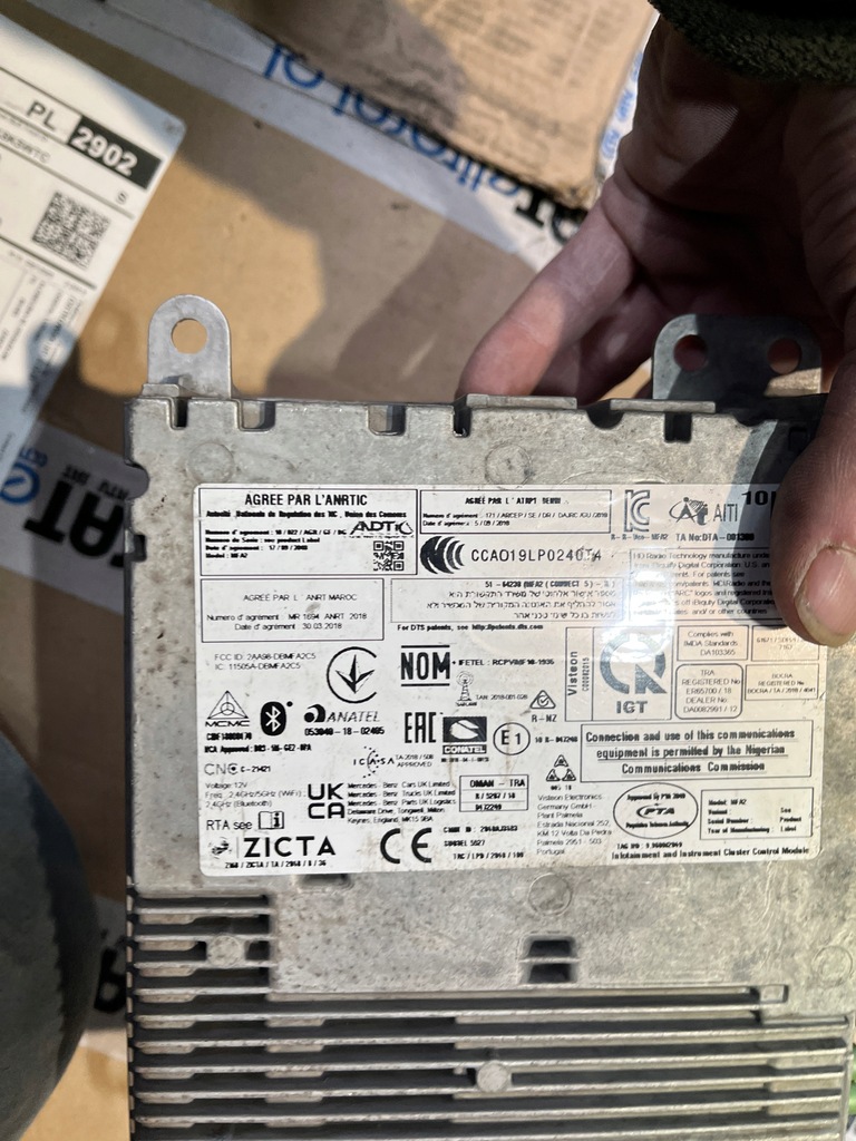 фото №4, Радіо sprinter a4209003305 навігація модуль