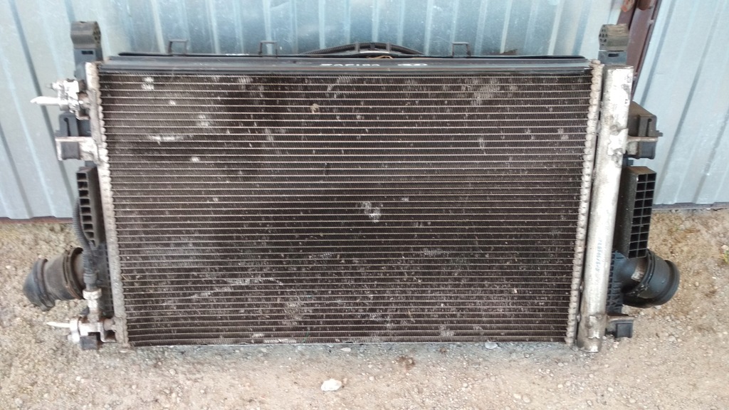 фото №8, Комплект радиатор вентилятор opel zafira c 2,0cdti