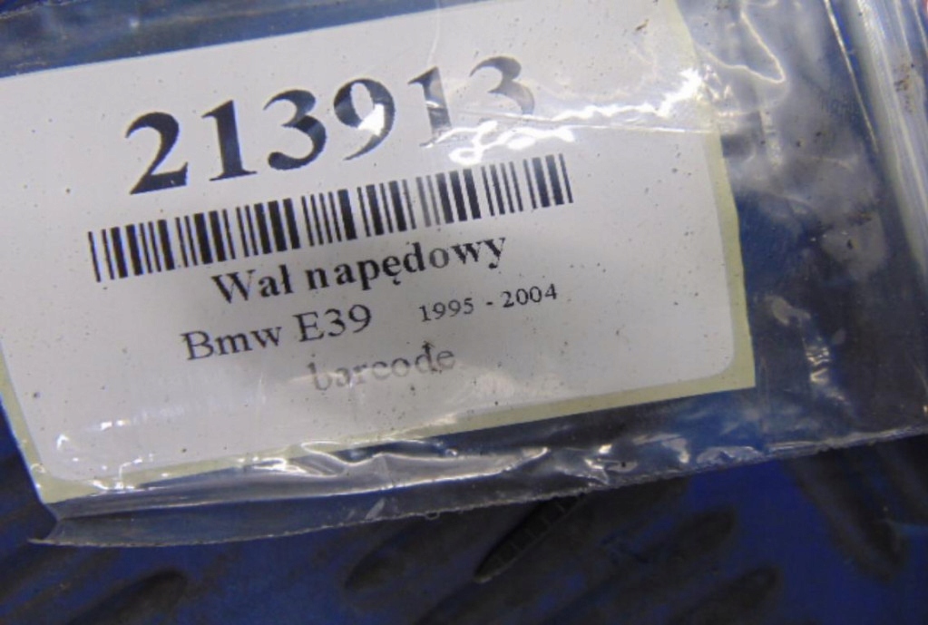 фото №6, Bmw e39 wał привідний