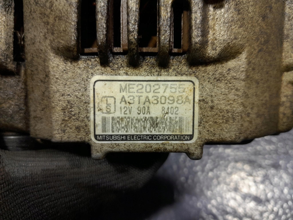 фото №5, Mitsubishi pajero ii lift 2.8 td 125 km генератор 90a me202755