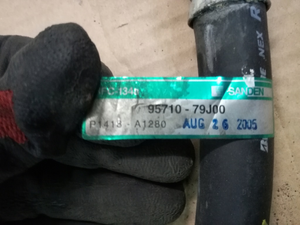 фото №7, Дроти кондиціонера suzuki sx-4 sx4 1.6b