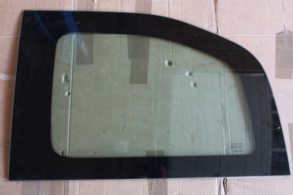 фото №1, Citroen berlingo ii стекло левый задняя кузовная боковая