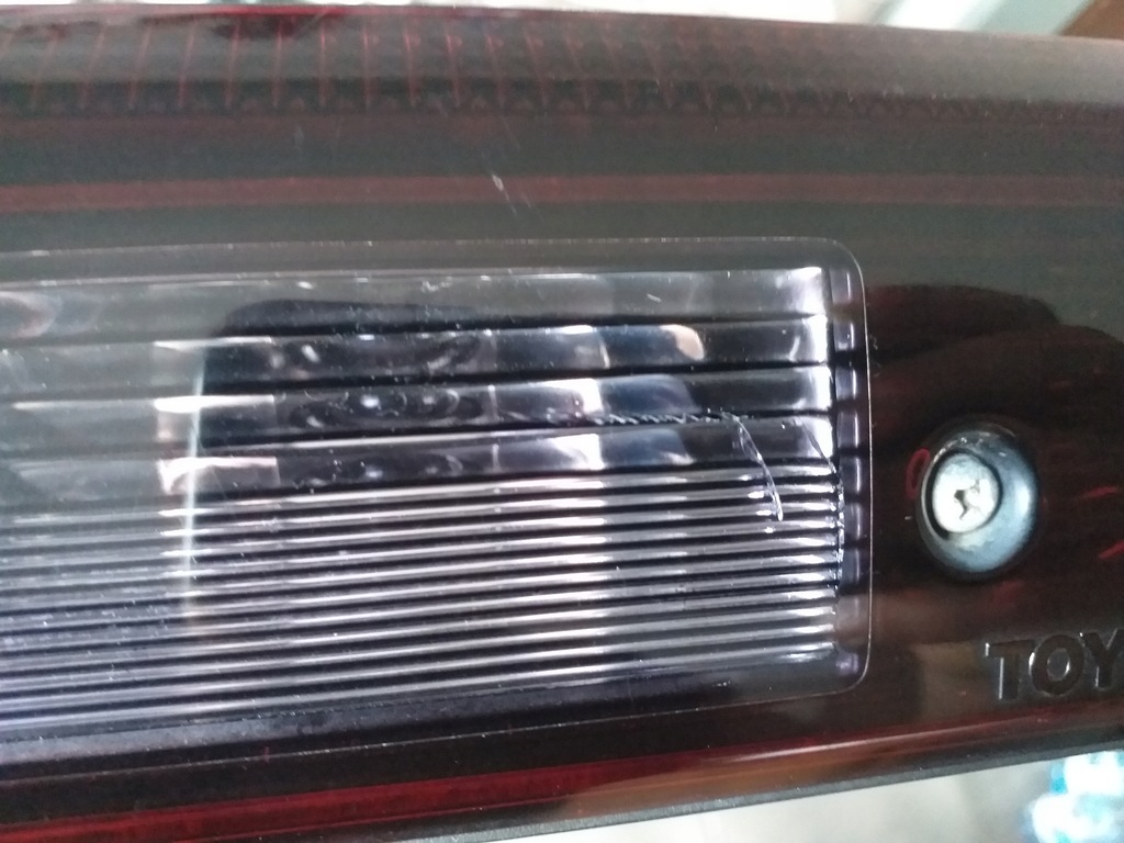 фото №5, Toyota tundra 07 лампа лампа крыша стоп задняя