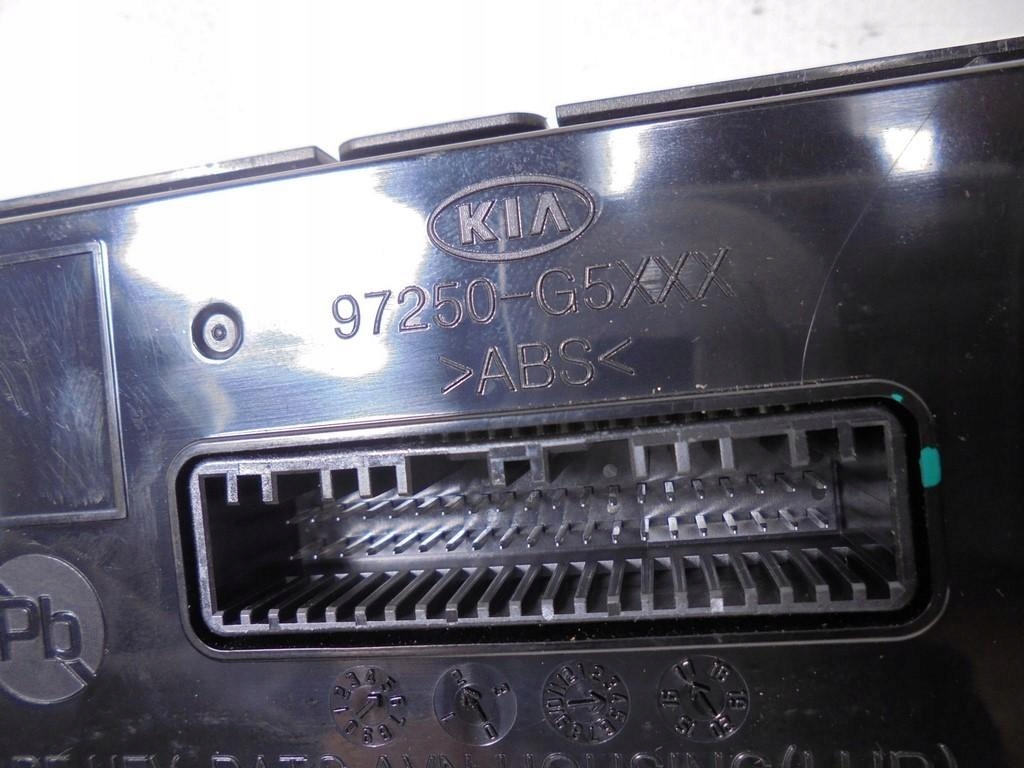 фото №8, Панель управление обдув кондиционера 97250-g5xxx 97250-g5320 kia niro i 17