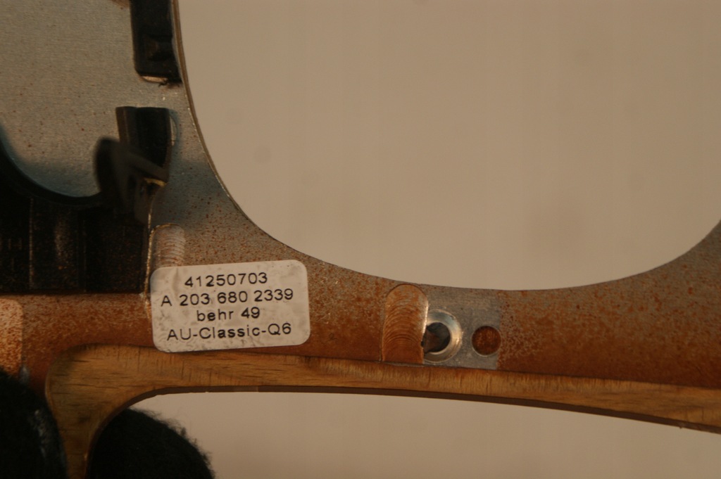 фото №11, Рамка защита домкрата передач drewno mercedes w203