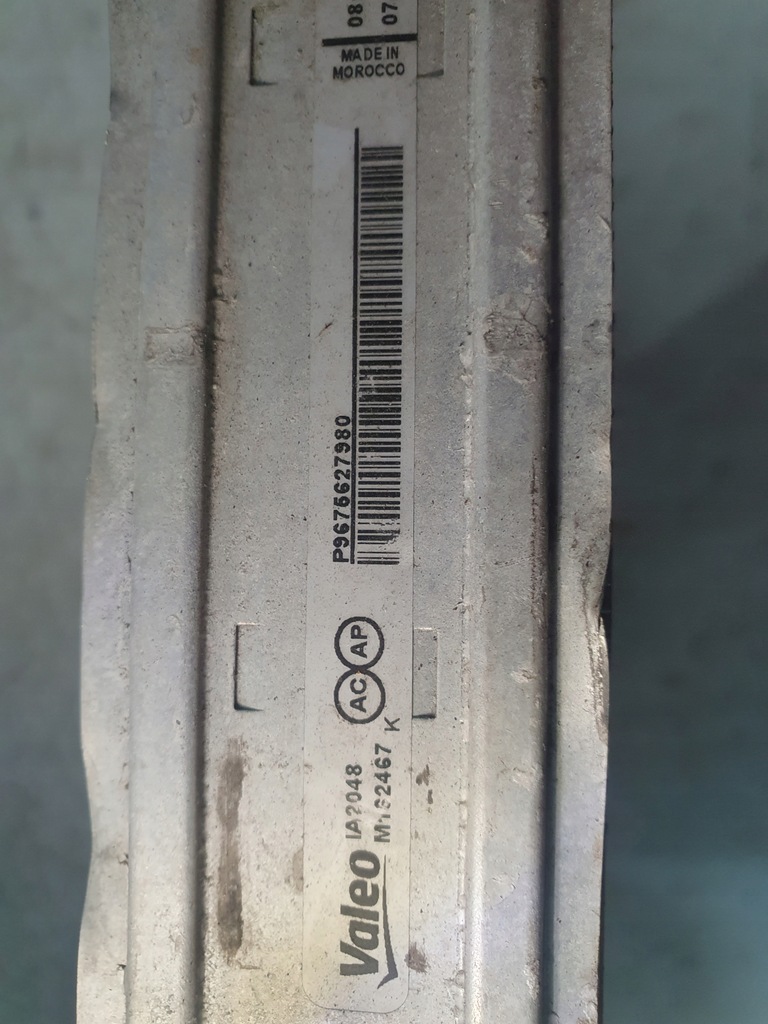 фото №5, Интеркулер peugeot 308 t9 3008 ii c4 picasso ii 9675627980