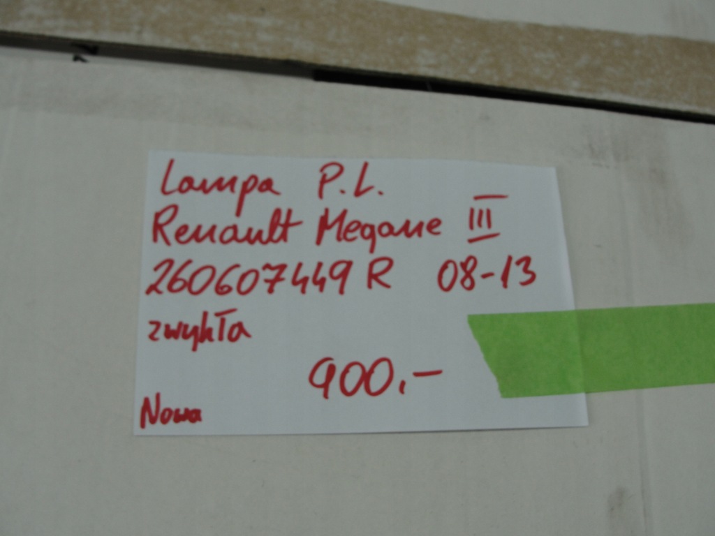 фото №5, Лампа перед ліва renault megane iii 2008-13 260607449r