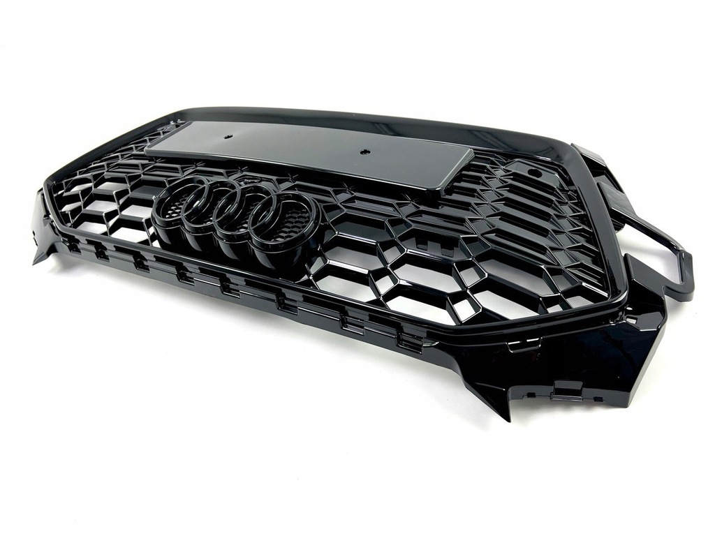фото №11, Audi a4 s4 8w0 b9 lift s-line стиль rs4 2021 решітка радіатора чорний блиск