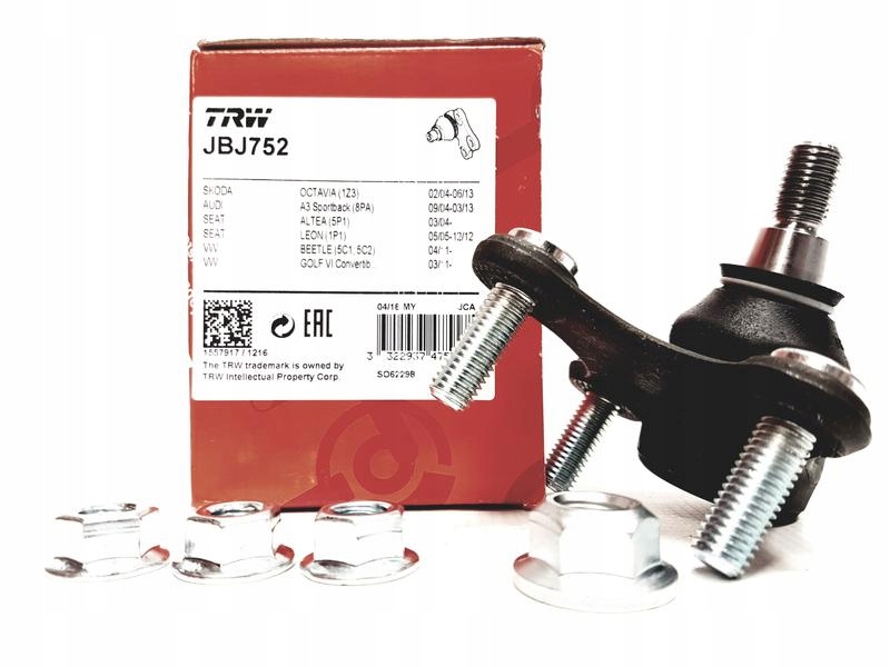 фото №11, Шарова опора важеля перед p audi a3 q3 seat altea altea xl leon leon