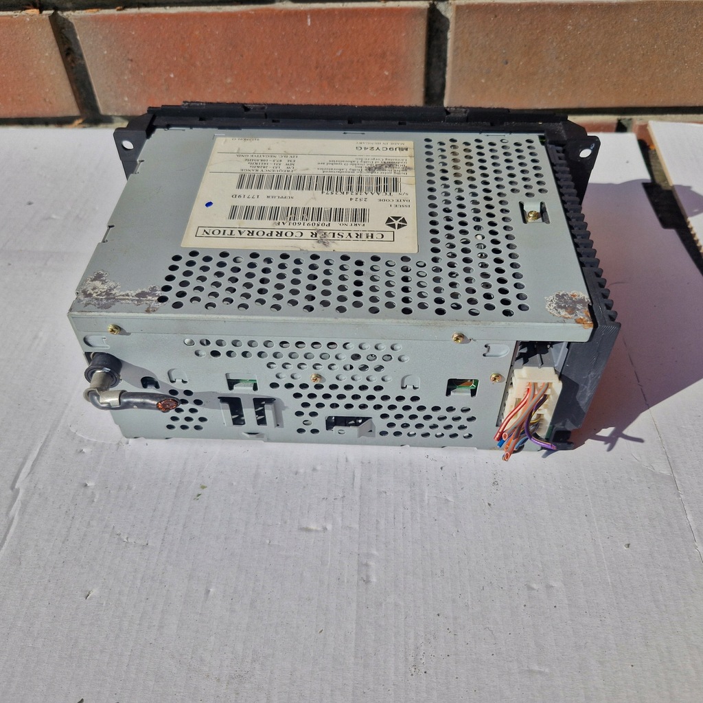 фото №4, Chrysler pt cruiser 00- радио cd p05091601af