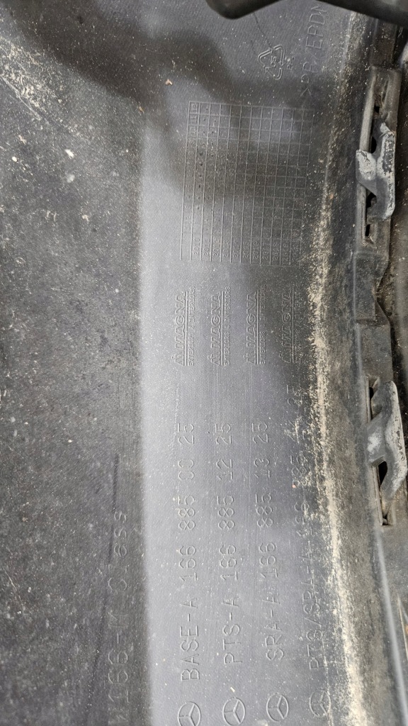 фото №12, Бампер перед передний mercedes ml a166 a1668850025