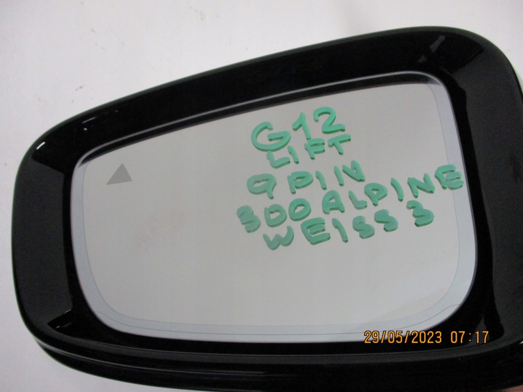 фото №16, Дзеркало bmw 7 g11 g12 lift камера 9pin праве