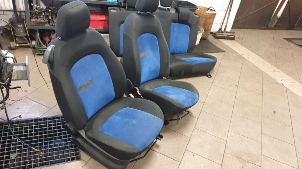 фото №1, Сидіння + заднє сидіння fiat punto 2008r