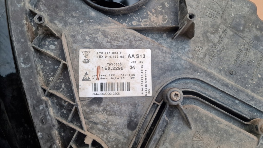 Porsche cayenne 3 9y0 фара фара правий лівий перед full led правий Зі Шроту