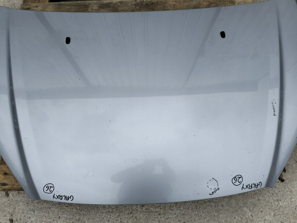 Капот ford galaxy 3 mk3 рестайлінг  2010-2014 колір h8 оригінал лак Зі Шроту