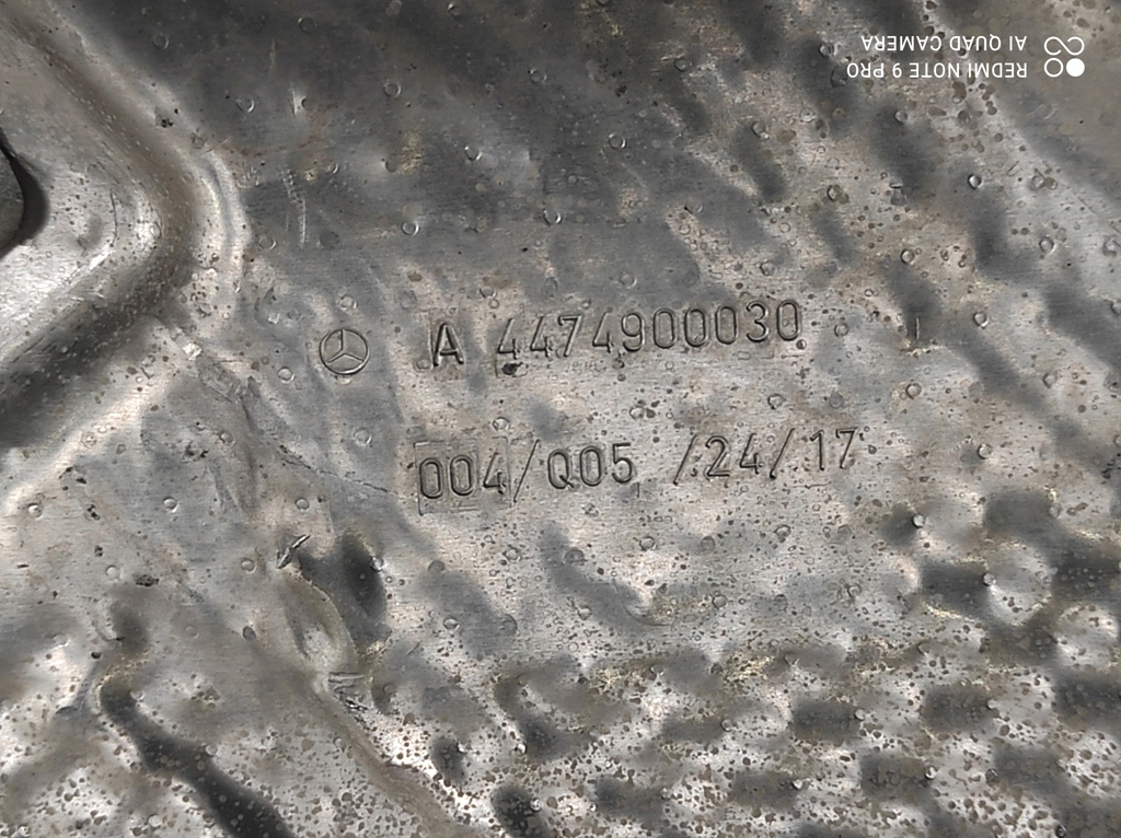 фото №7, Захист теплова mercedes vito iii w447 2.2 cdi a4474900030