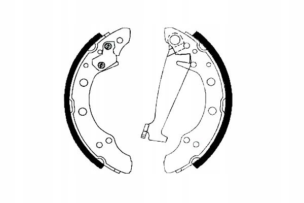 фото №2, Гальмівні колодки гальмівні alfa romeo 33 audi 100 80 a2 cou