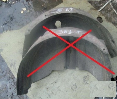 фото №1, Audi s6 c6 5.2 4f0 avant підкрилок задні праве