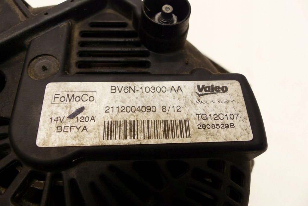 фото №7, Ford mondeo mk4 kuga ii focus iii 1.6 ecoboost jqdb генератор