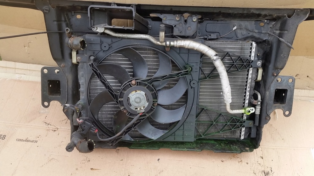 фото №7, Pas перед радиатор 1.2 tsi skoda roomster ii