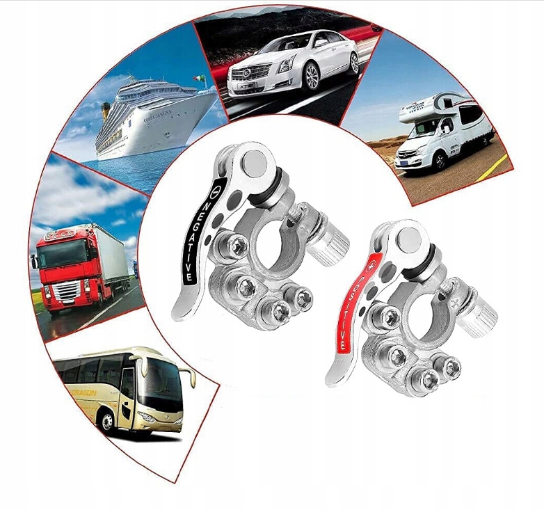 фото №2, Клеми супорти акумулятор mosiądz jedna пара