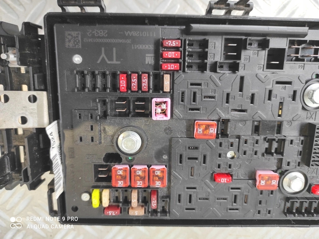 фото №8, Opel astra j zafira c коробка предохранителей 13368641 ''ty''