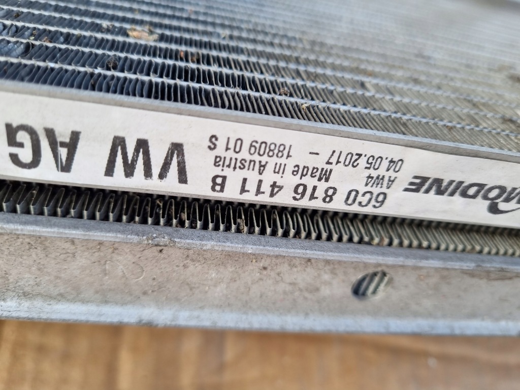 фото №5, Vw skoda fabia rapid радиатор кондиционера wody