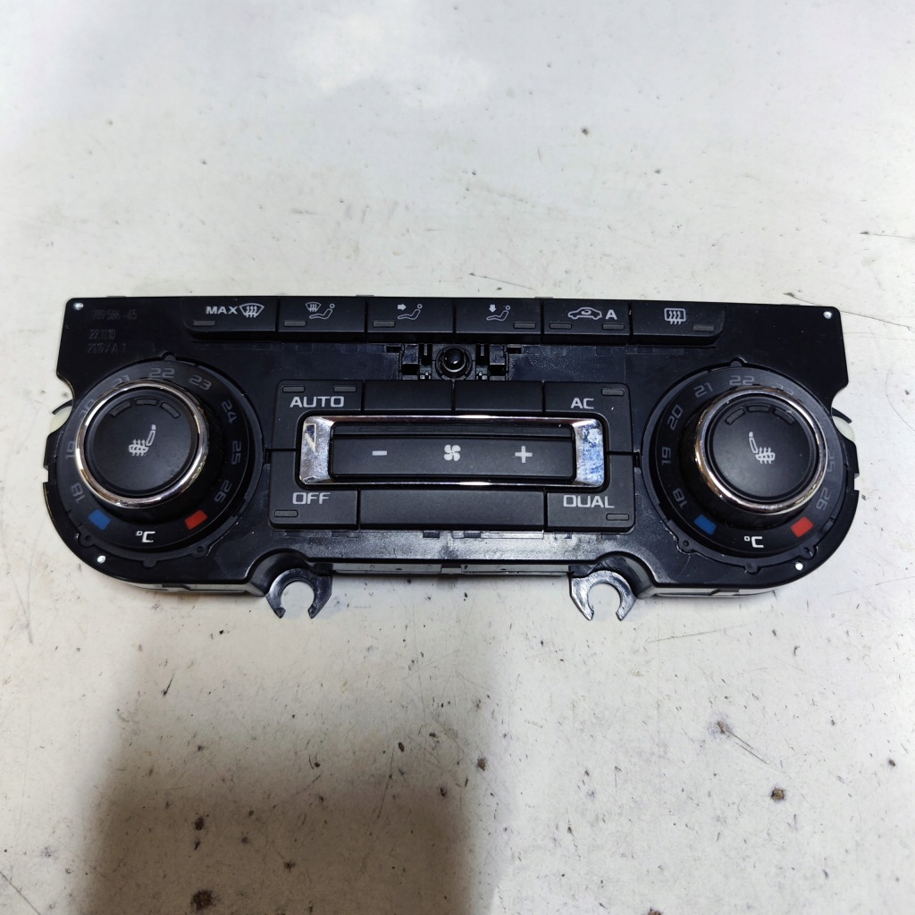 фото №1, Skoda superb ii панель кондиционера 3t0907044be