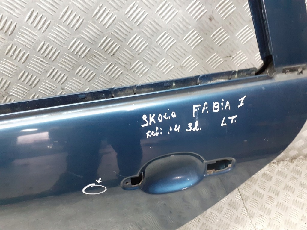 фото №6, Двері лівий задня skoda fabia i 9432