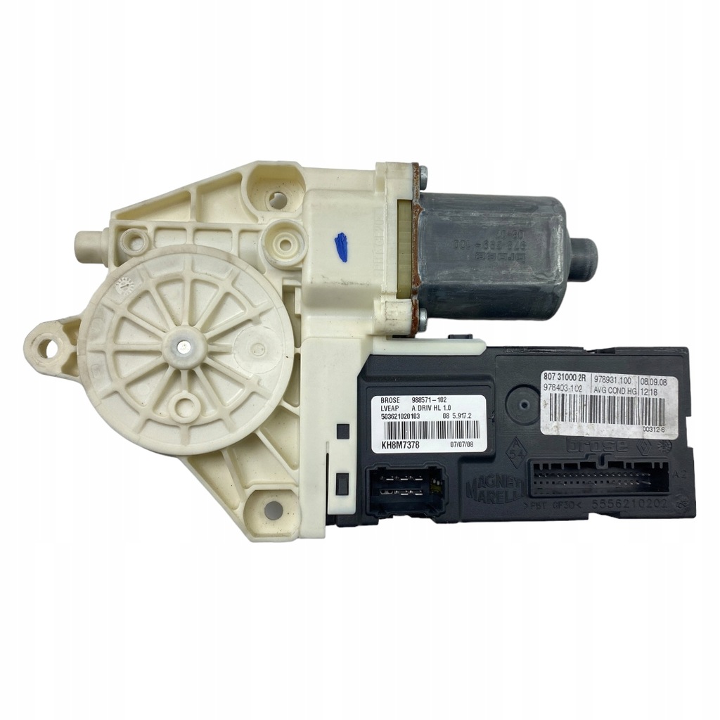 фото №12, Моторчик стекло левый перед renault laguna iii