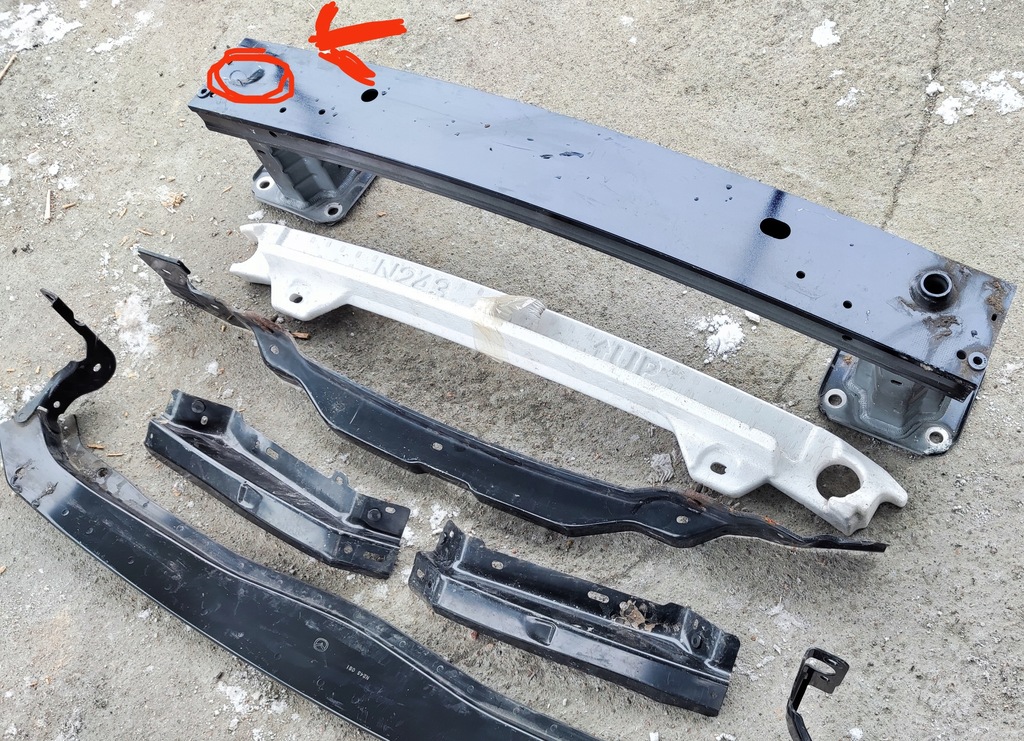 фото №8, Mazda mx-5 iv nd балка підсилювач бампера перед