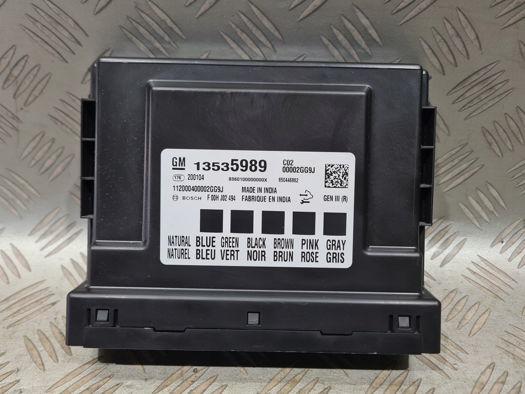 фото №1, Модуль блок управления комфорта opel astra k lift