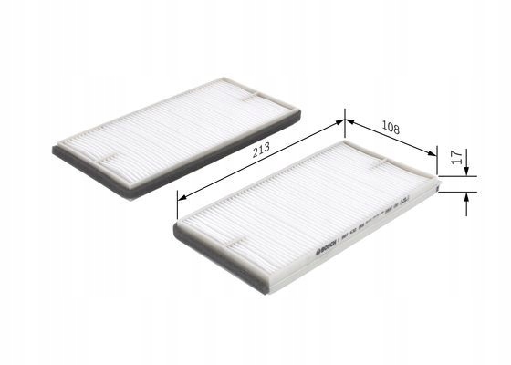 фото №12, Bosch 1 987 432 156 фільтр, вентиляція простір пасажирський 1 987 432