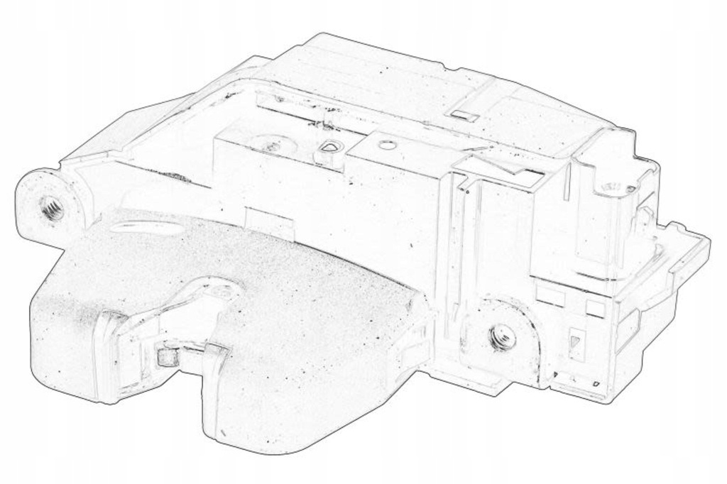 фото №1, Замок крышки багажника pasuje do: citroen berlingo iii, c3 aircross, c4