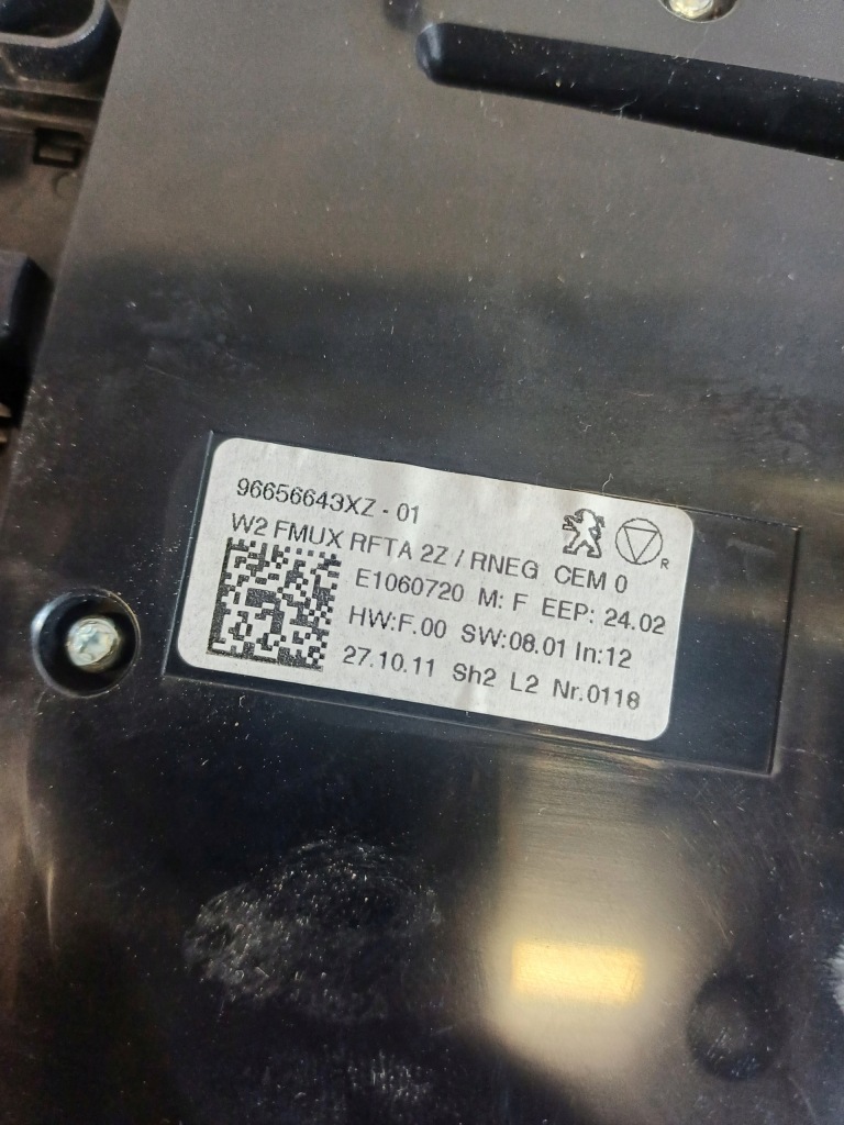 фото №5, Радіо , навігація peugeot 508 i nr. 9800247580 комплект