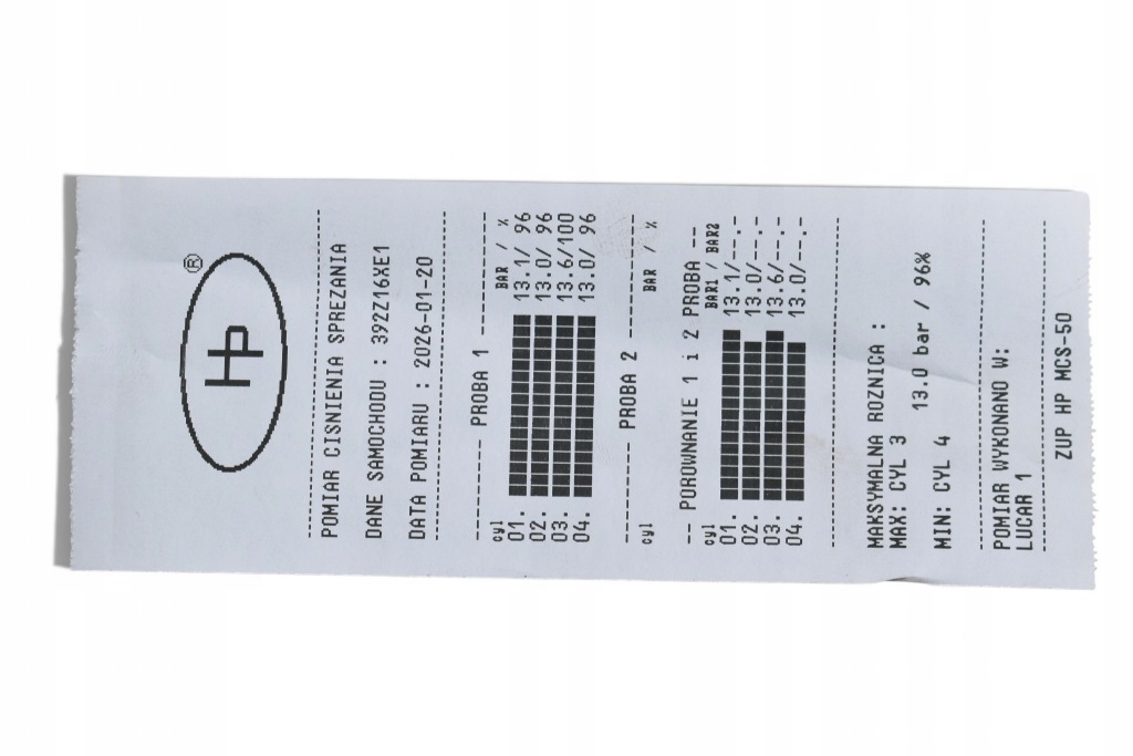 фото №13, Двигун astra h vectra c zafira b meriva 1.6 105km z16xe1 вимірювання стиснення