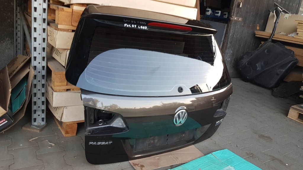 фото №14, Vw passat b7 крышка багажника задняя la7w lc7z li7f lb8r lb9a