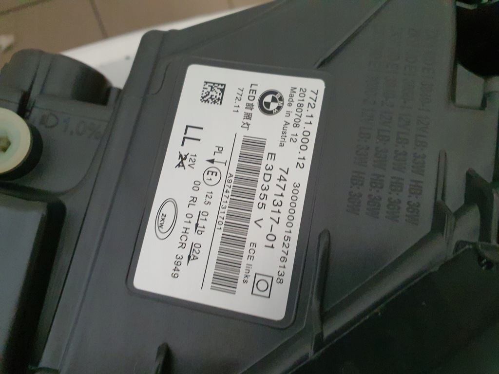 Купить Bmw g11 g12 фары full led