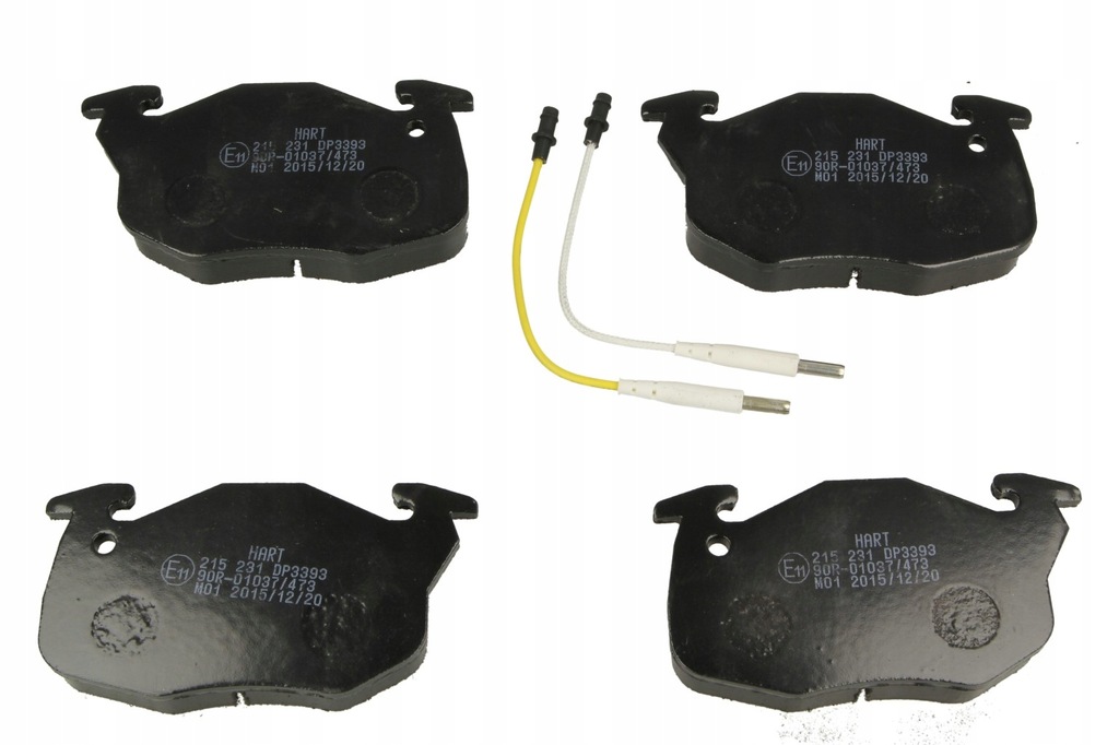фото №1, Hart тормозные колодки тормозные /p/ renault 11 19 peugeot 10