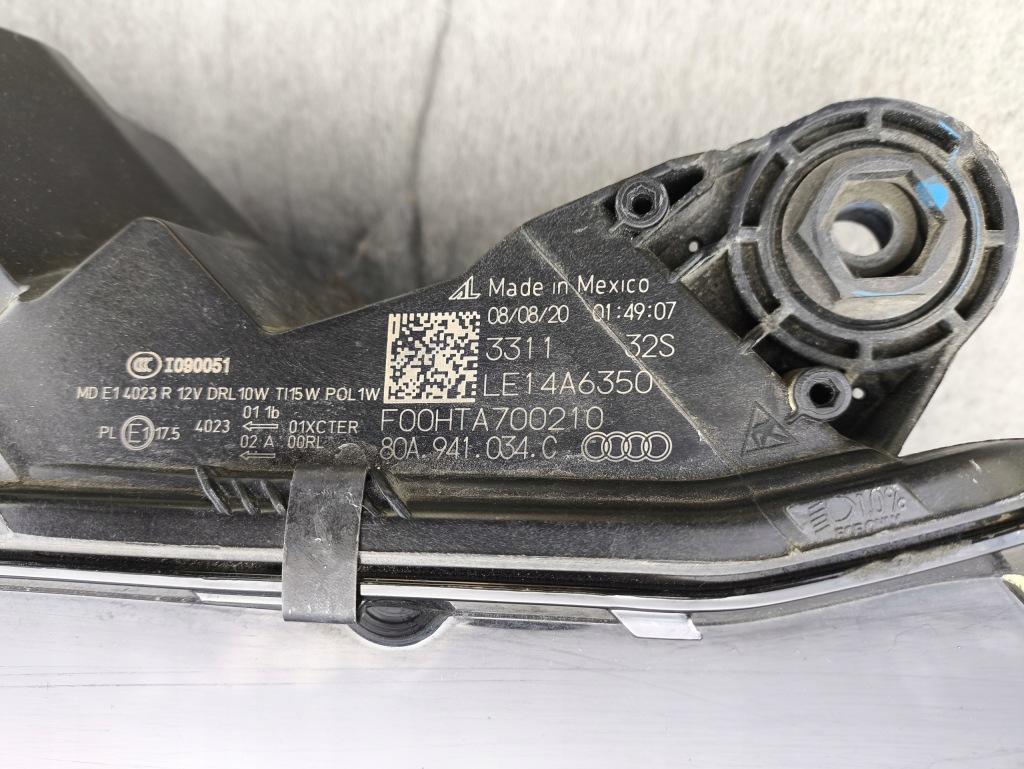 Фара audi q5 80a правий перед full led європа Оригінал