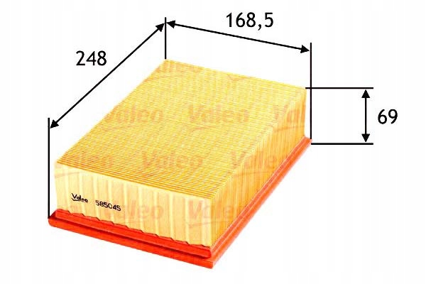 фото №14, Valeo 585045 фільтр повітря