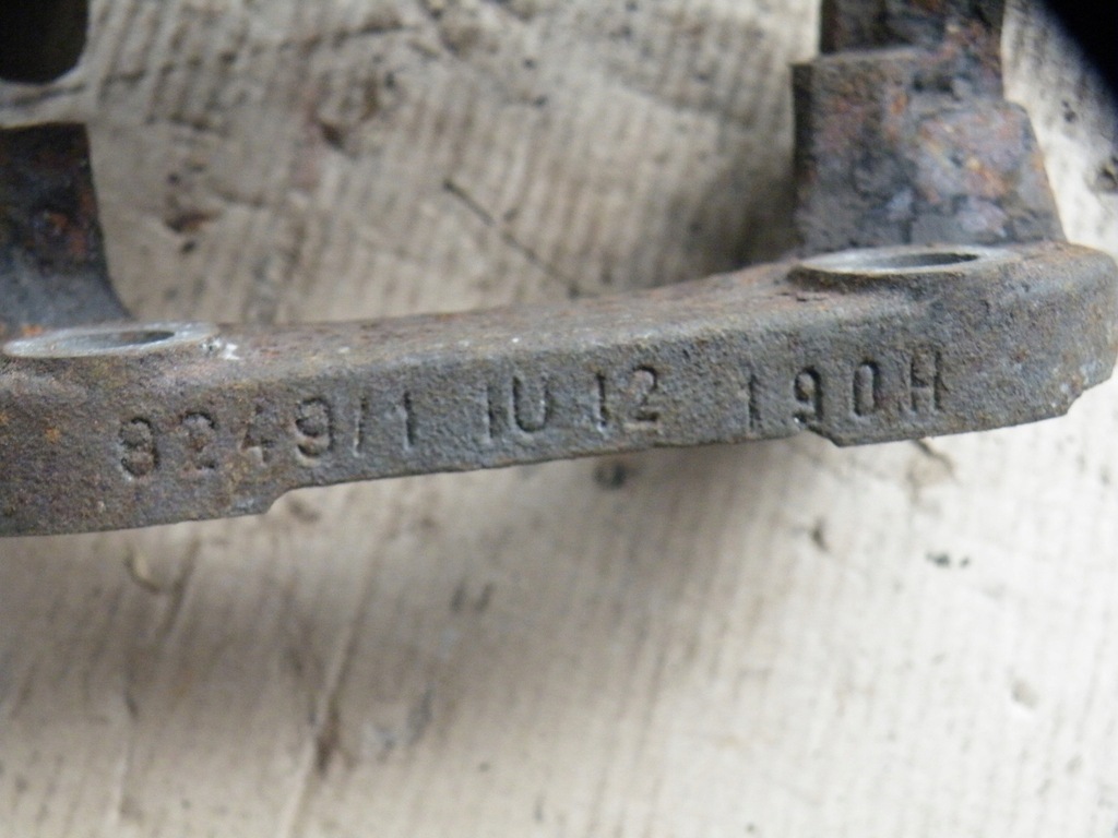 фото №7, Renault twingo 2 ii 1.5 dci скоба суппорт правый перед правое передние