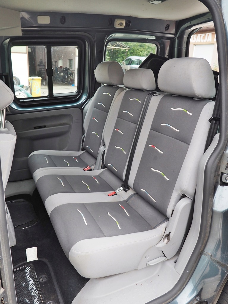 фото №12, Vw caddy iii 3 2k 2004-10 дверь левая задняя задние раздвижные цвет ld7u