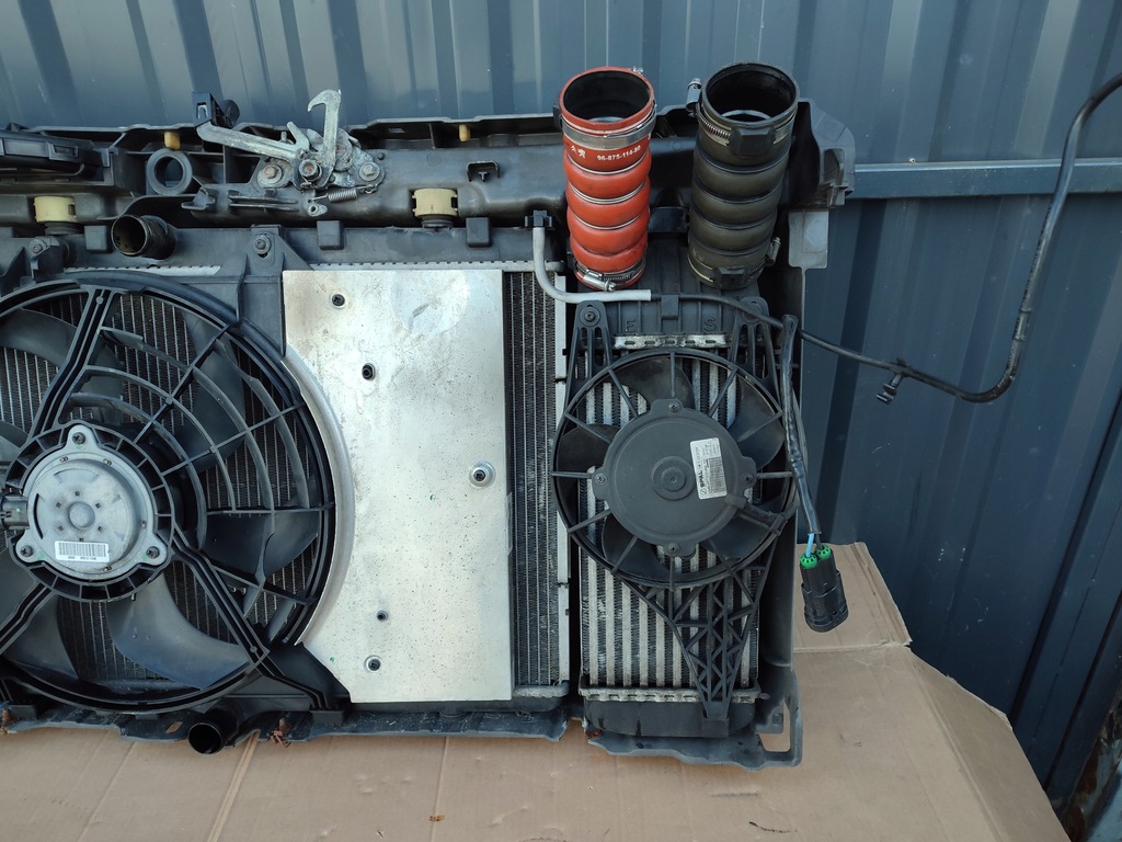 фото №8, Комплект радіатор вентилятор citroen ds3 1.6thp